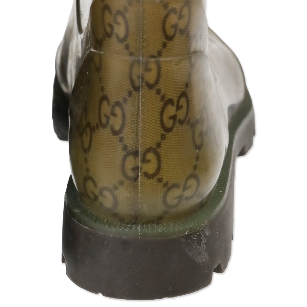 Gucci Guccissima Rubber Rain Boot