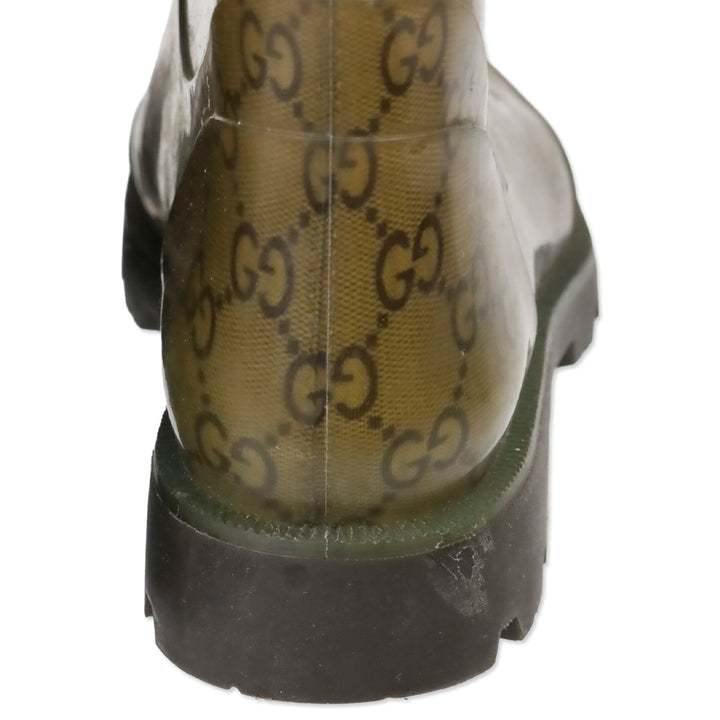 Gucci Guccissima Rubber Rain Boot