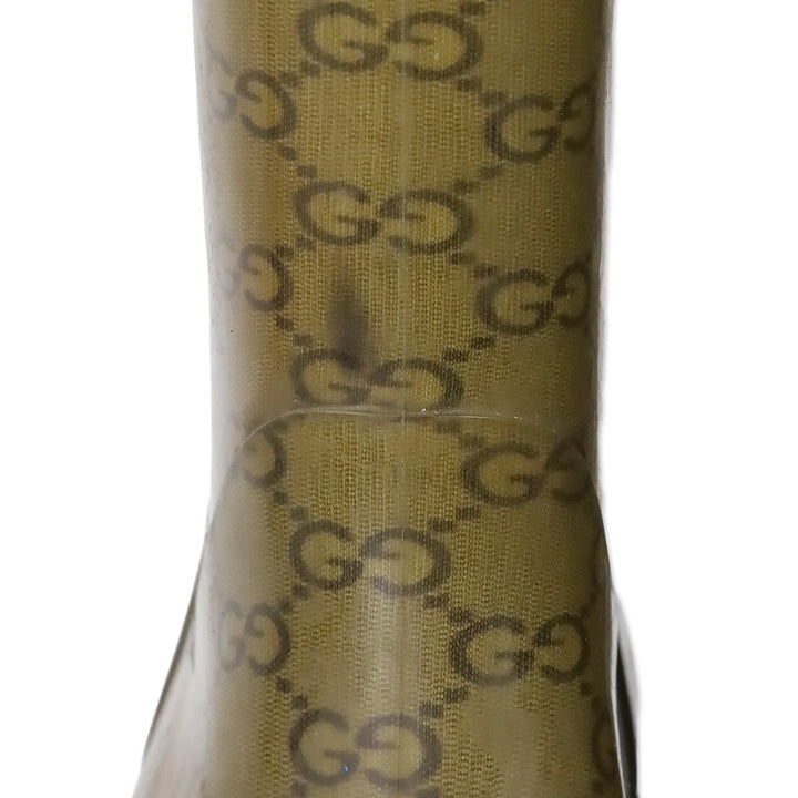 Gucci Guccissima Rubber Rain Boot