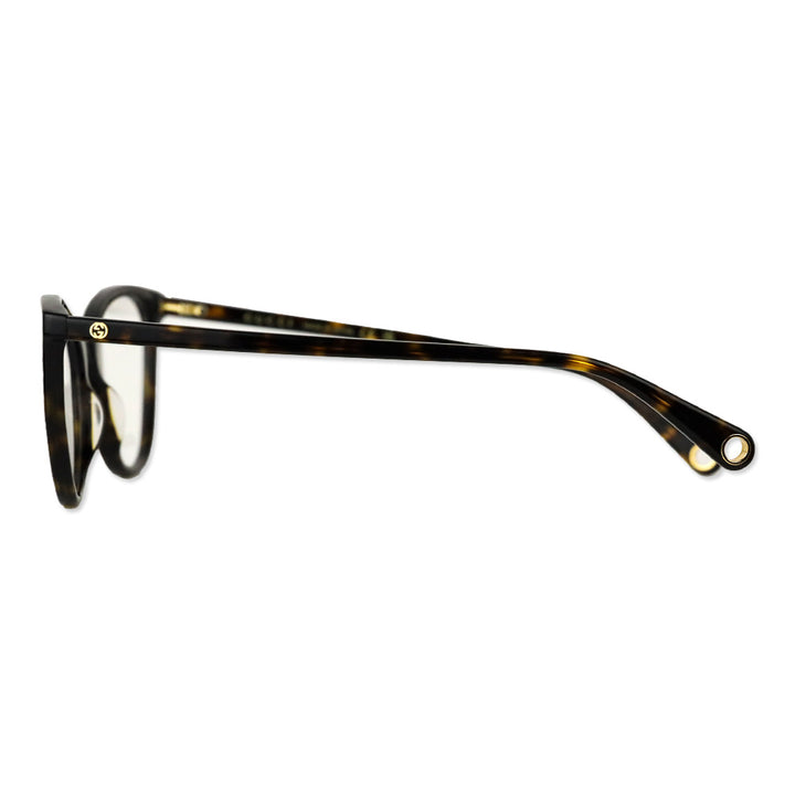 Gucci Havana Plastic GG Cat-Eye Eyeglasses