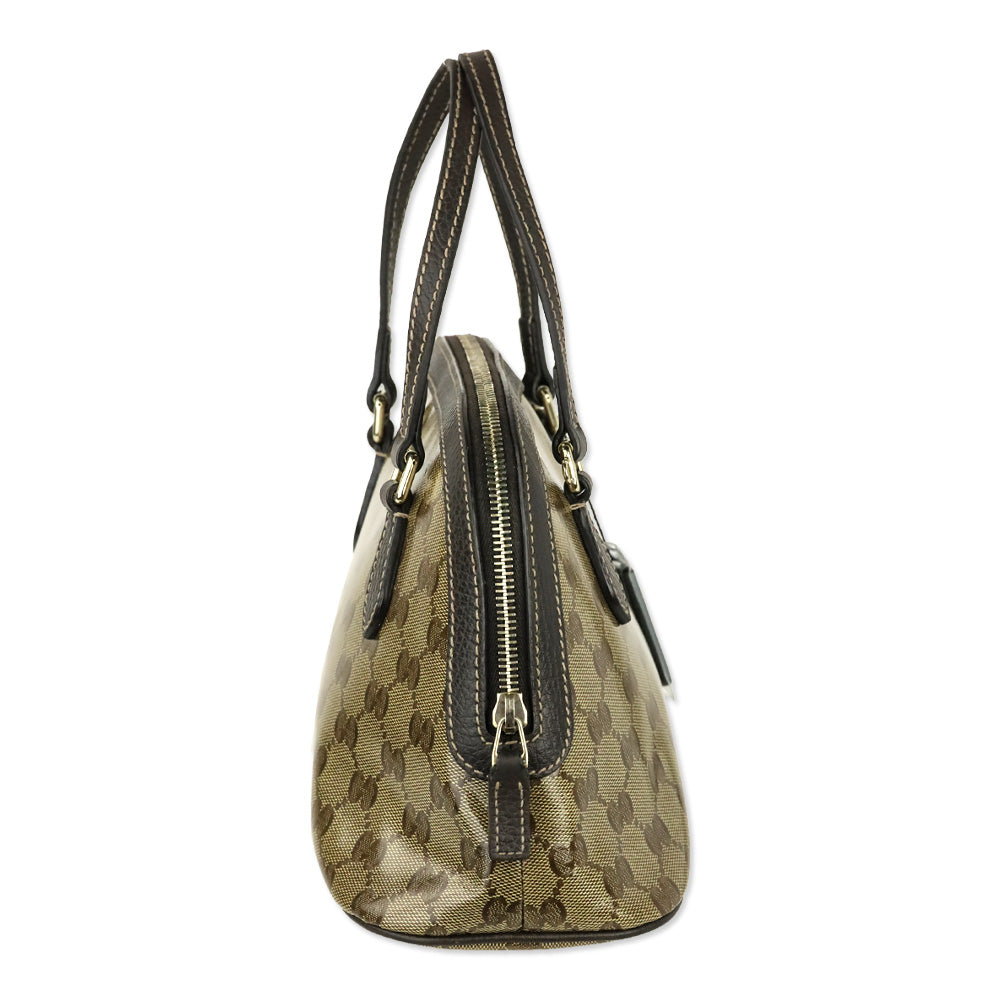 Gucci Mini GG Crystal Dome Satchel Bag