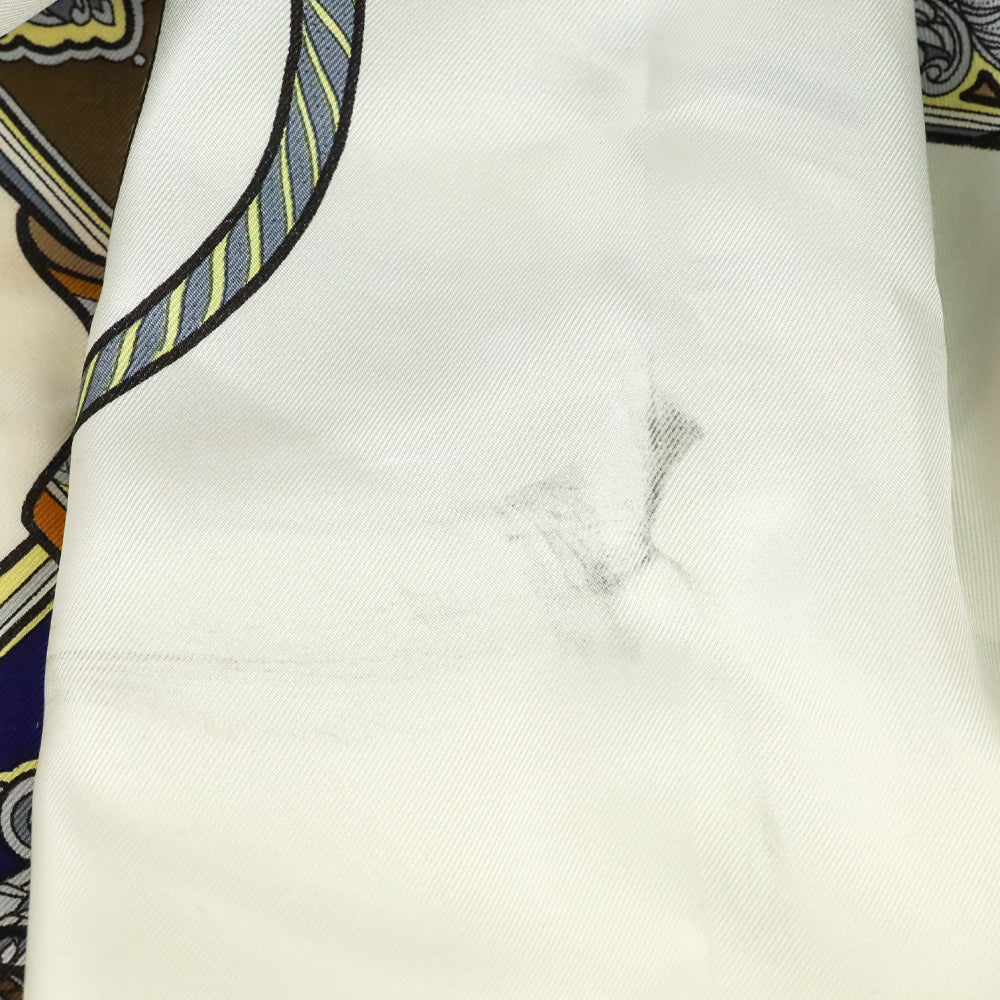 Gucci Napoleonic Swords and Horse Bridle Silk Scarf