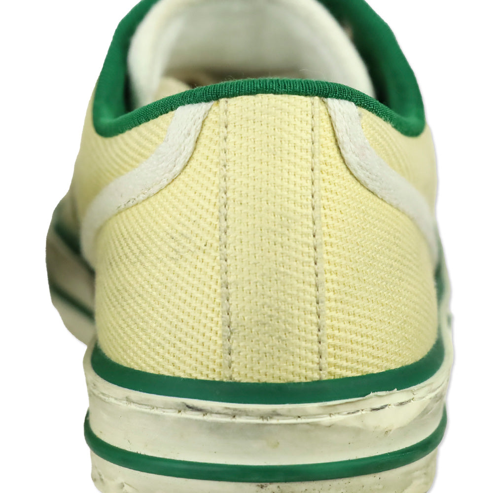 Gucci Old Tennis Tweed Web 1977 Canvas Low Top Sneakers