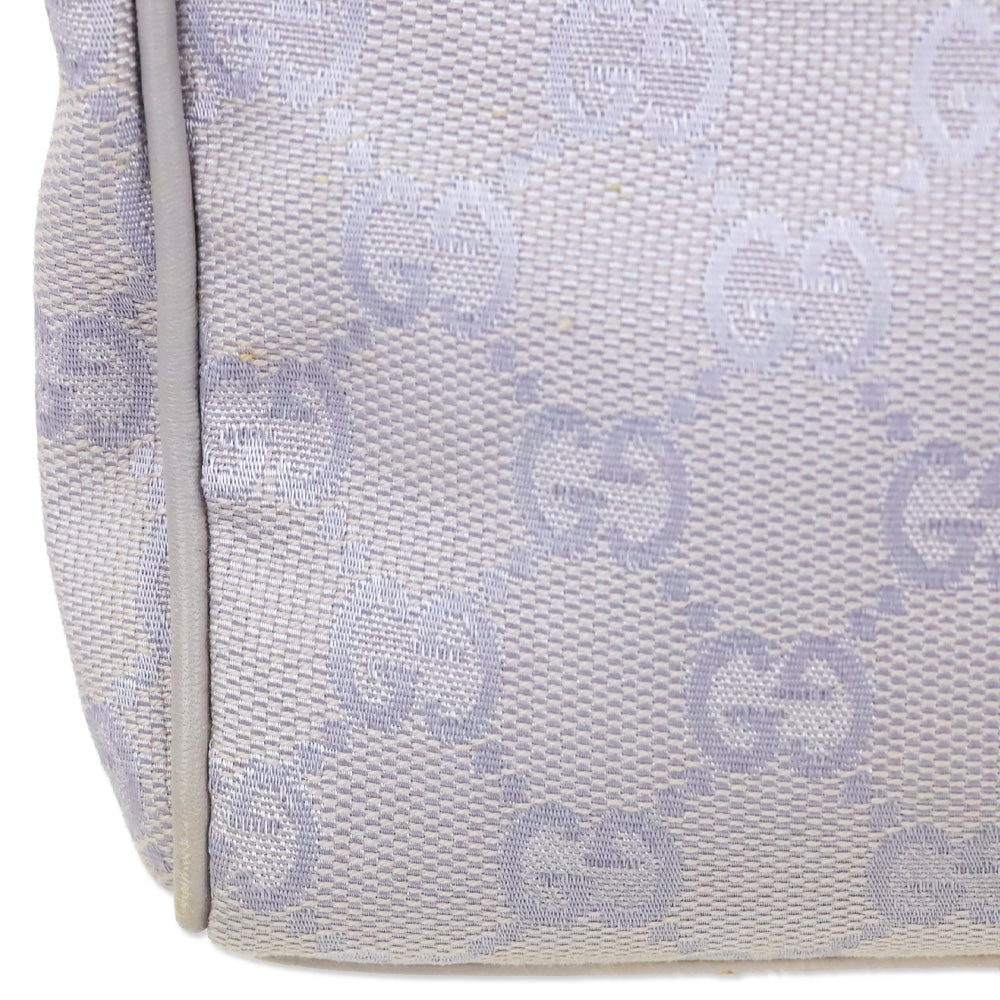 Gucci Purple Lilac GG Monogram Canvas Shoulder Bag