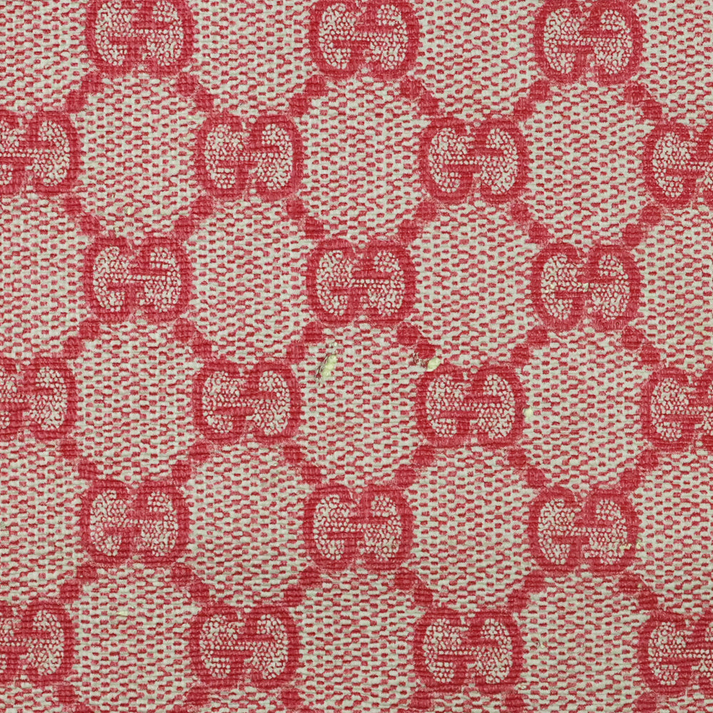 Gucci Red/Beige GG Nice Supreme Dome Medium Bag