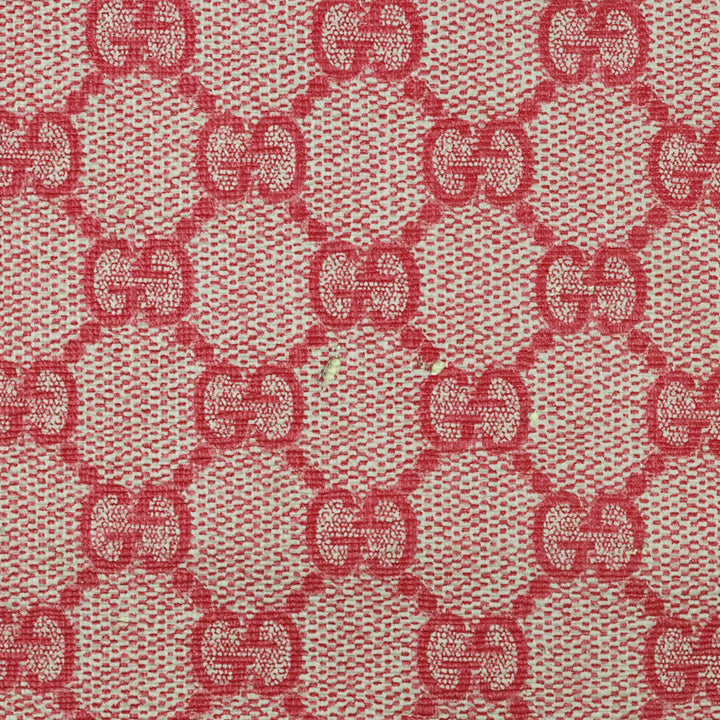 Gucci Red/Beige GG Nice Supreme Dome Medium Bag