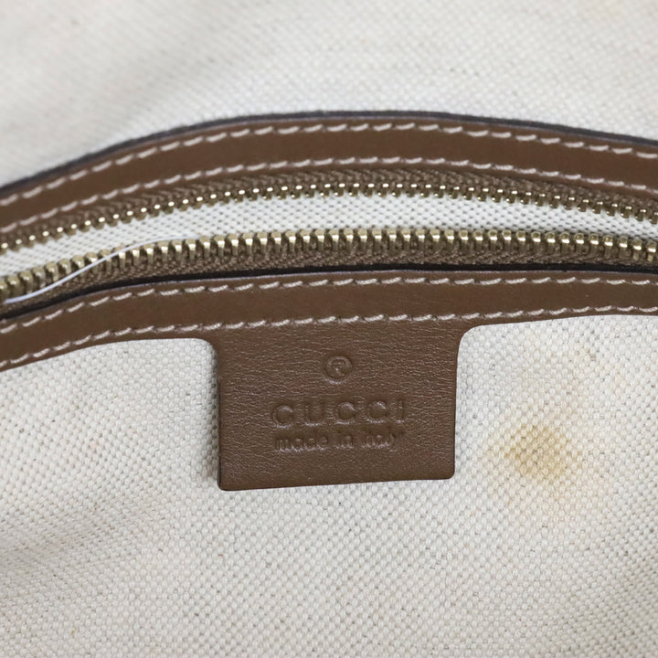 Gucci Red/Beige GG Nice Supreme Dome Medium Bag