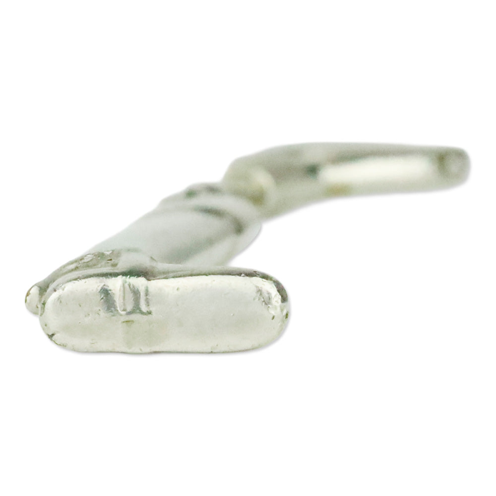 Gucci Silver Stirrup Boot Keychain