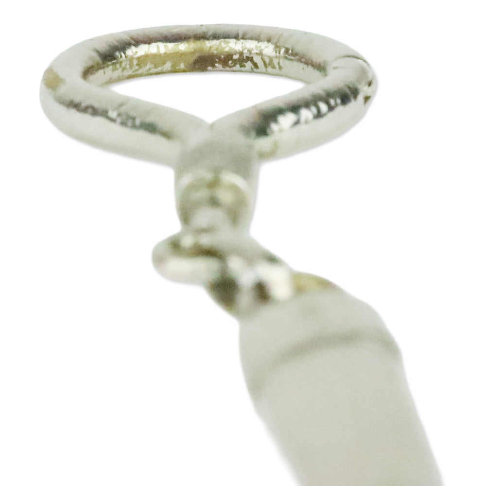 Gucci Silver Stirrup Boot Keychain