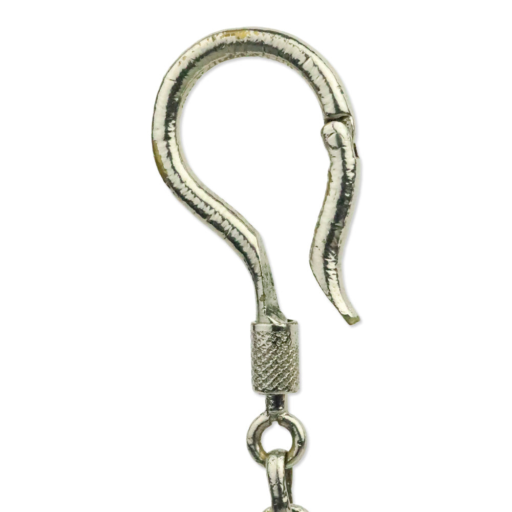 Gucci Silver Stirrup Boot Keychain