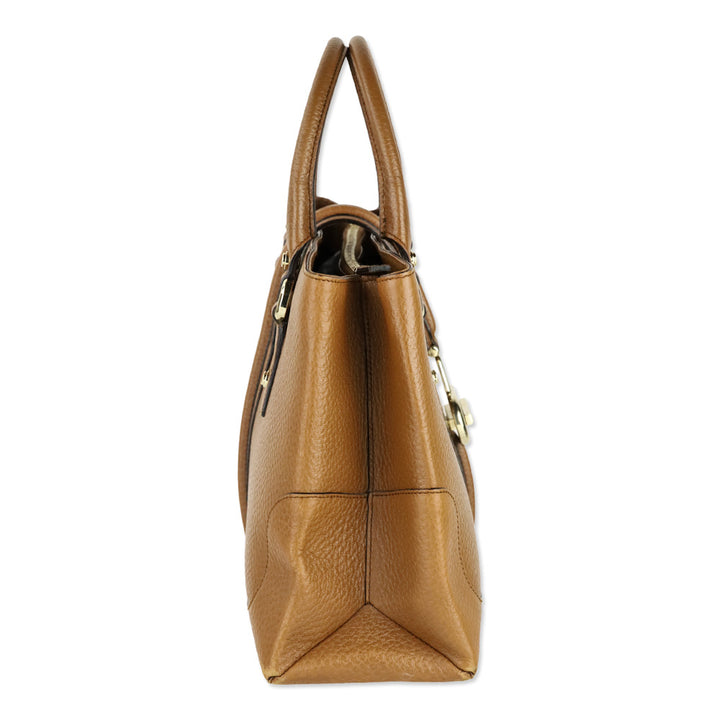Gucci Tan Grained Leather Medium Junco Tote