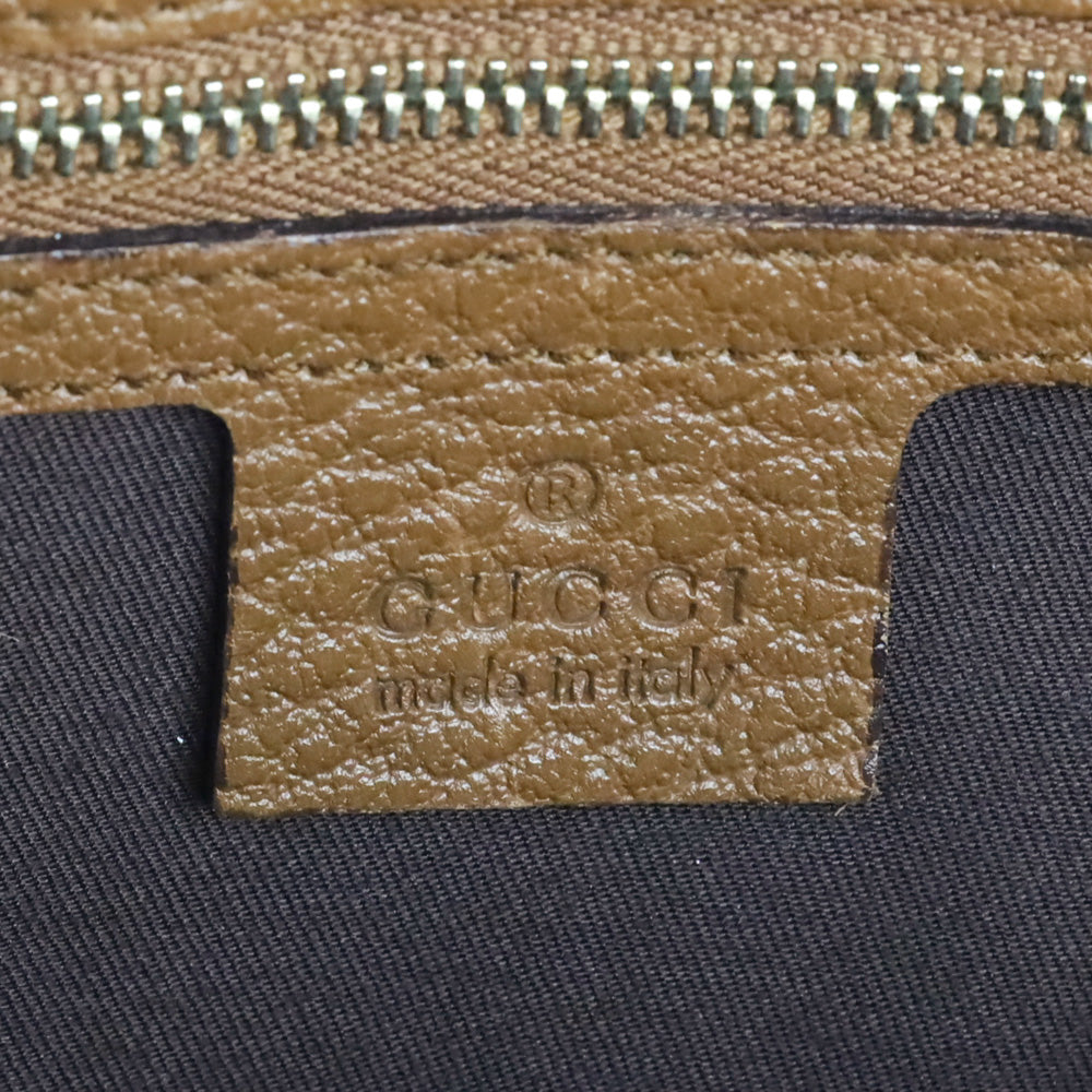 Gucci Tan Grained Leather Medium Junco Tote