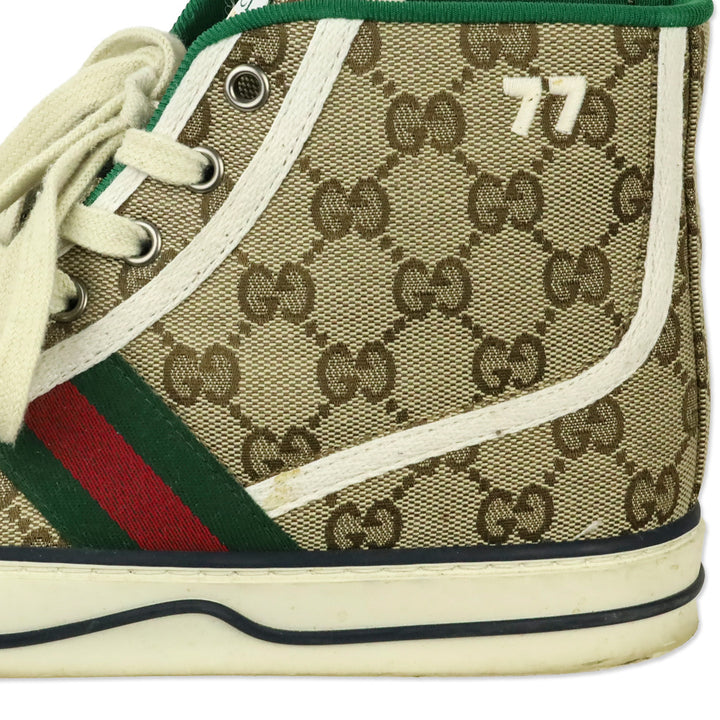 Gucci Tennis 1977 High-Top Sneakers