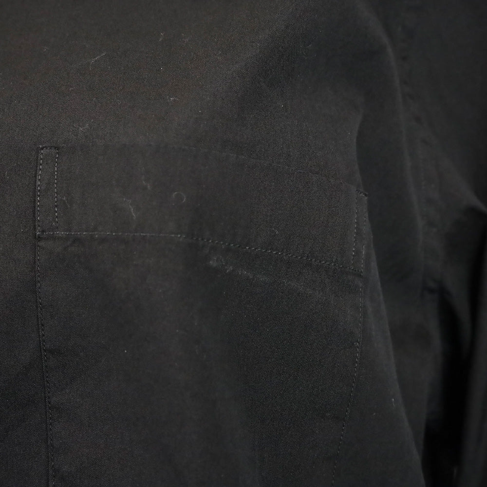 Gucci Viagio Men's Black Pocket Button Up Shirt