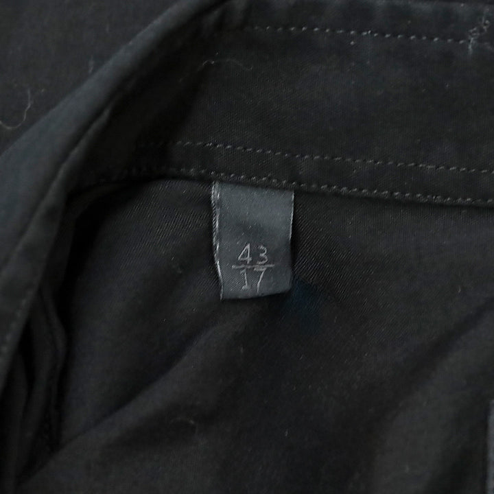 Gucci Viagio Men's Black Pocket Button Up Shirt