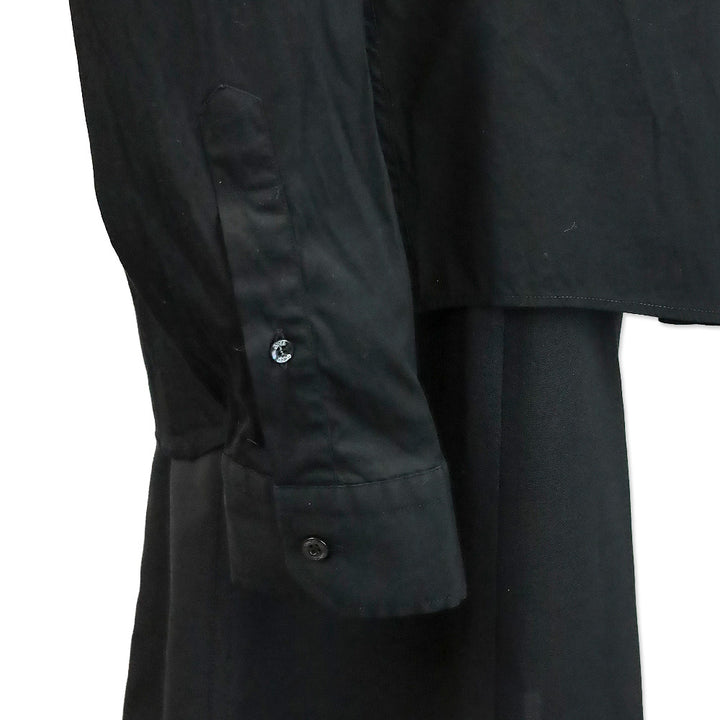 Gucci Viagio Men's Black Pocket Button Up Shirt