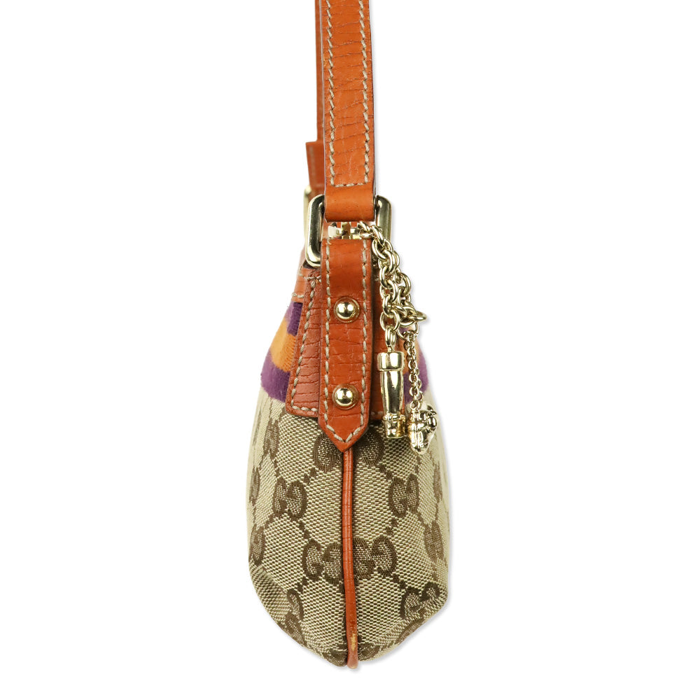 Gucci Vintage GG Jolicoeur Pochette Shoulder Bag
