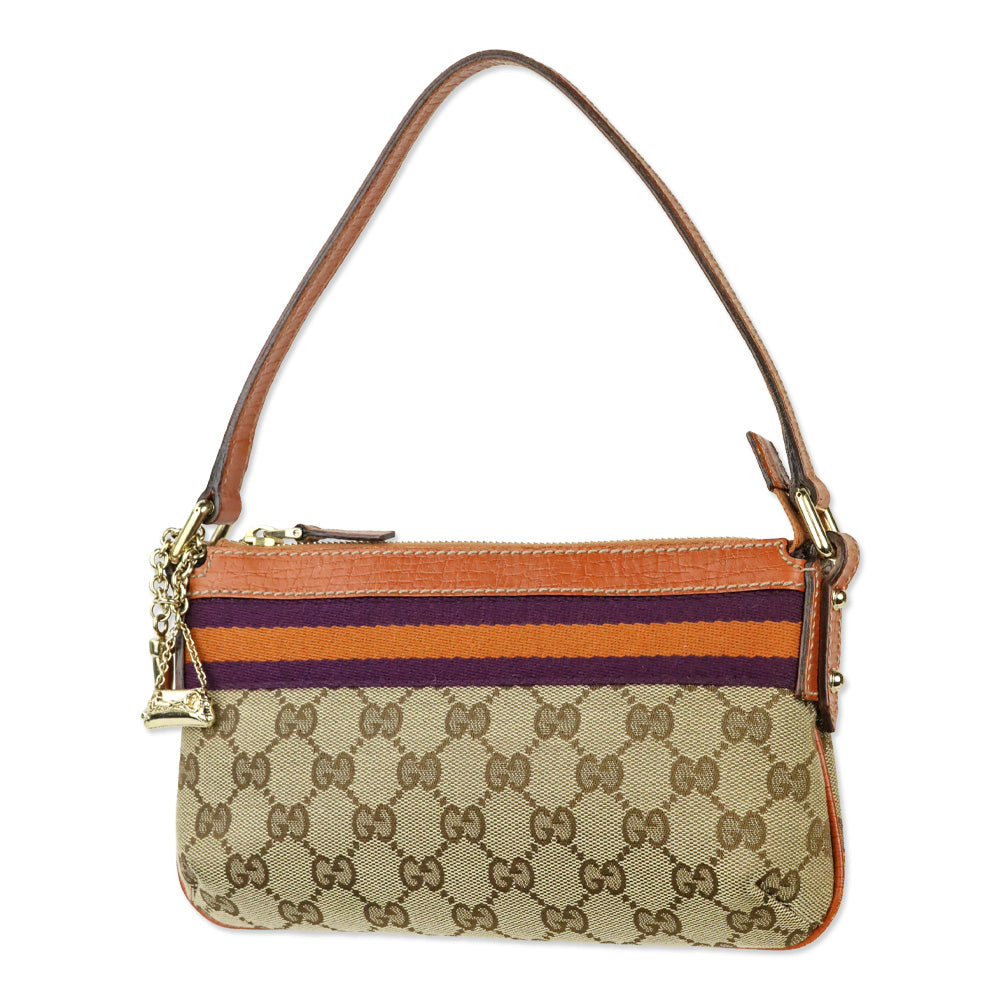 Gucci Vintage GG Jolicoeur Pochette Shoulder Bag