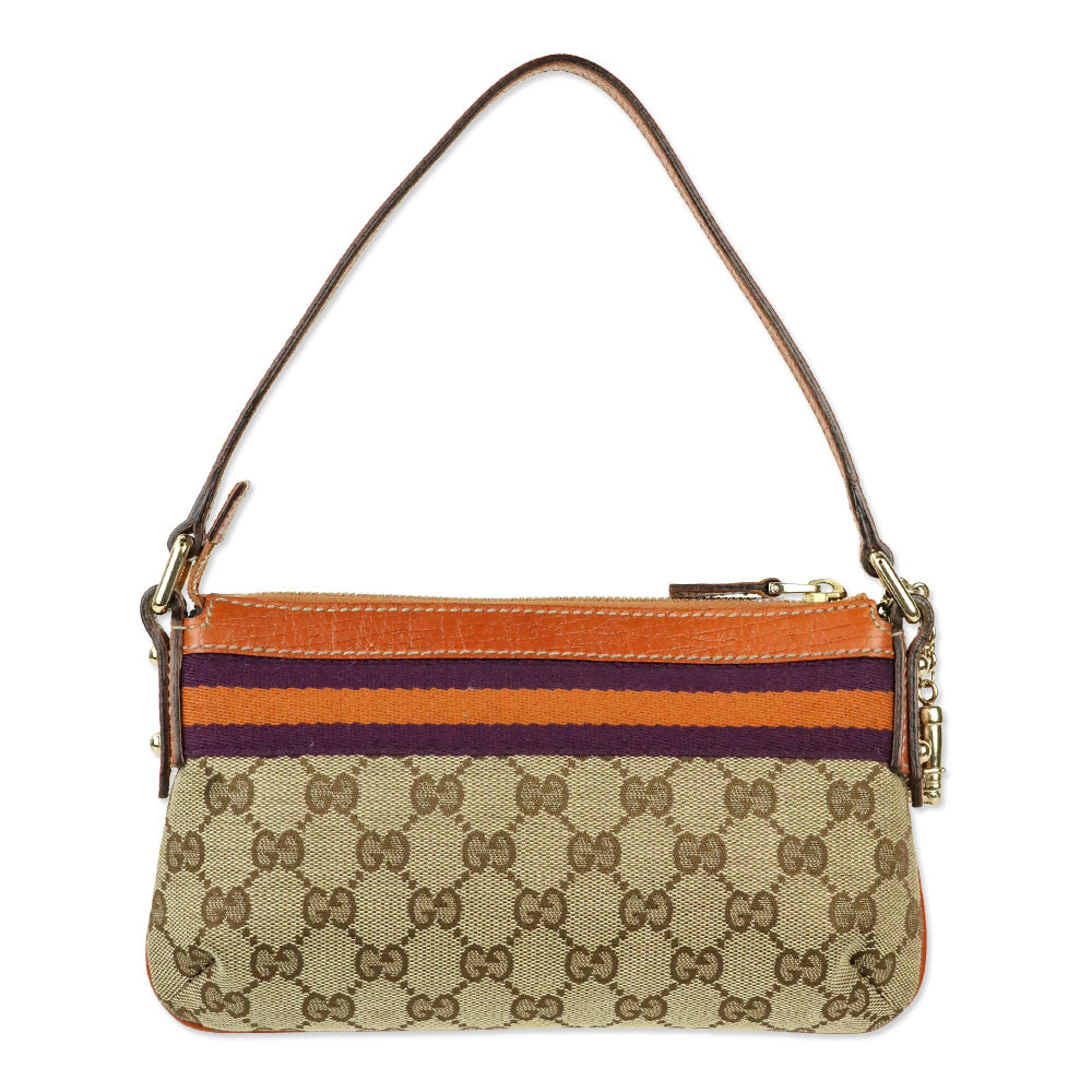 Gucci Vintage GG Jolicoeur Pochette Shoulder Bag