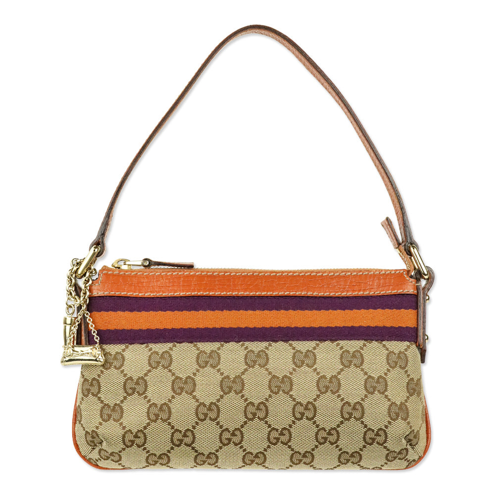 Gucci Vintage GG Jolicoeur Pochette Shoulder Bag
