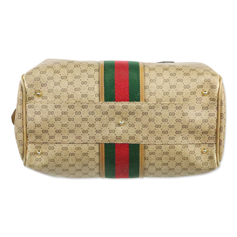 Gucci Vintage Micro GG Supreme Web Sherry Line Bag