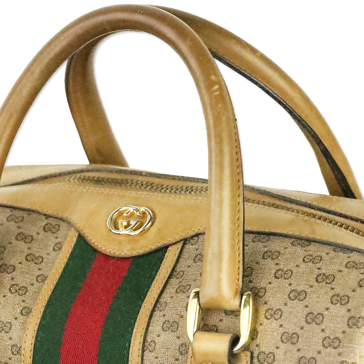 Gucci Vintage Micro GG Supreme Web Sherry Line Bag