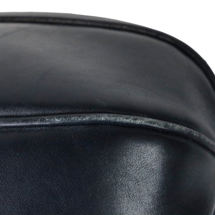 Gucci Vintage Navy Leather Crossbody Bag