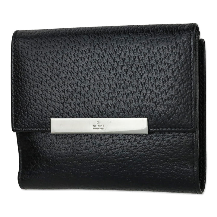 Gucci Vintage Pigskin Leather Trifold Wallet