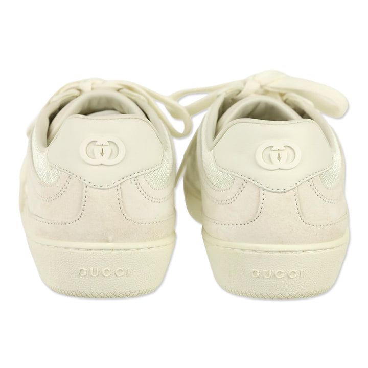 Gucci White Suede G75 Sneaker