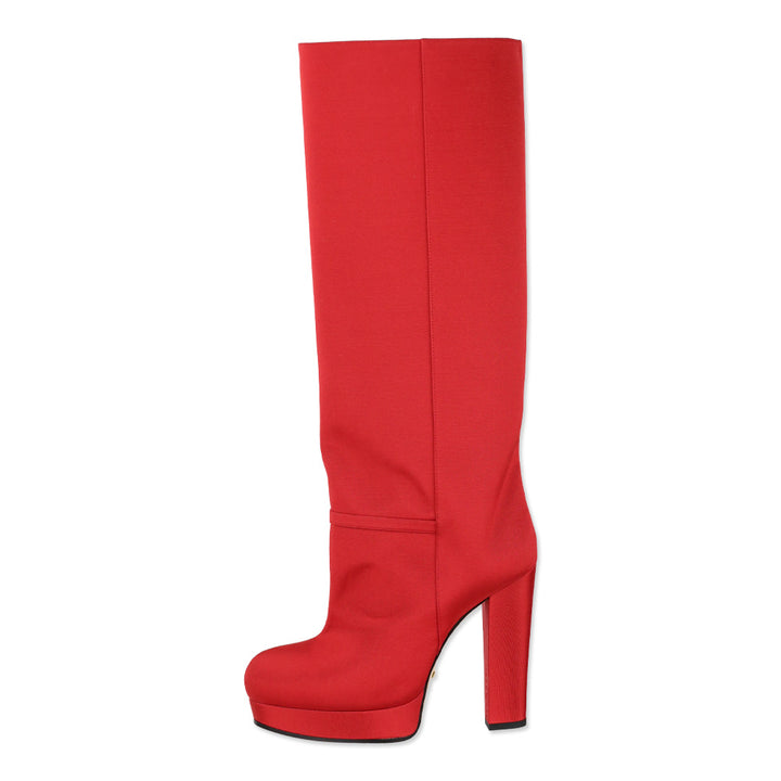 Gucci F/W 2019 RTW Heron Red Larius Boot