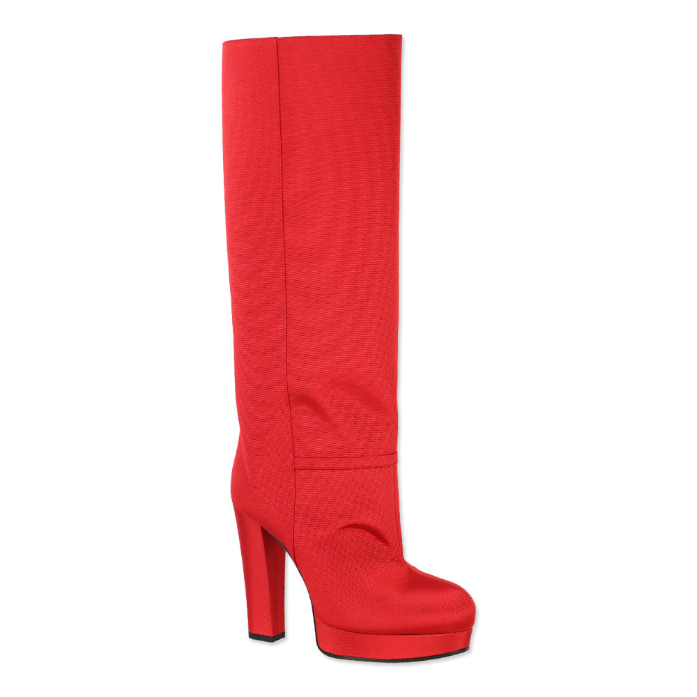 Gucci F/W 2019 RTW Heron Red Larius Boot