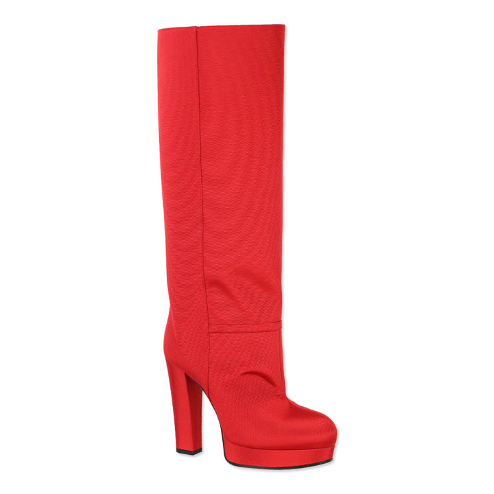 Gucci F/W 2019 RTW Heron Red Larius Boot