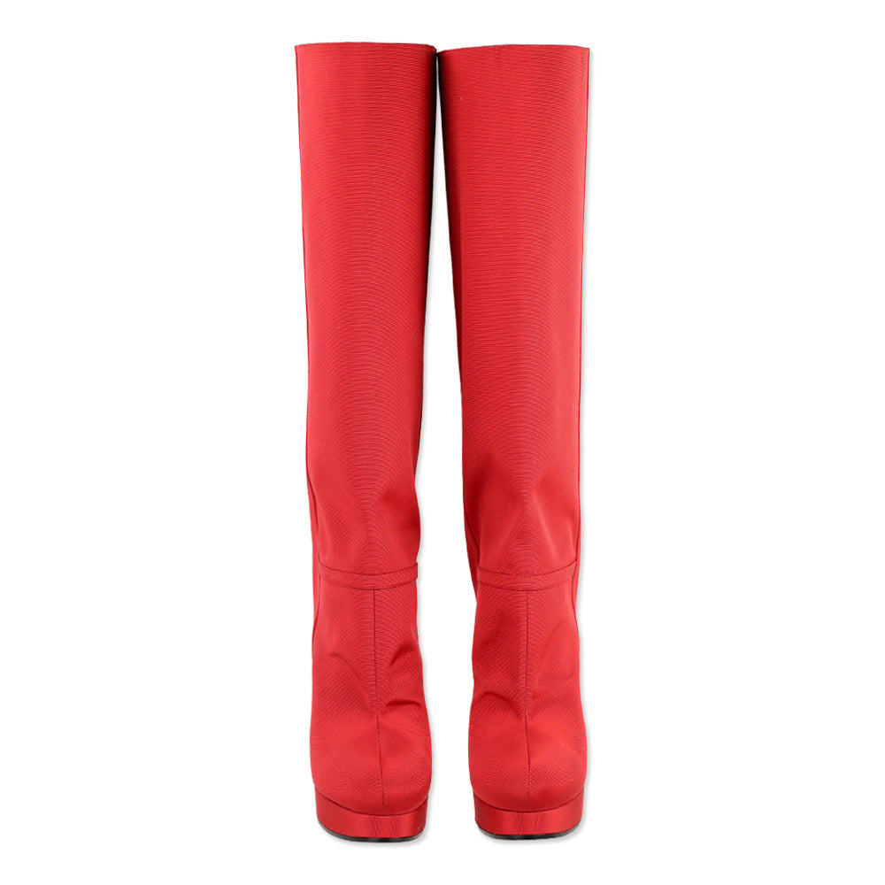 Gucci F/W 2019 RTW Heron Red Larius Boot
