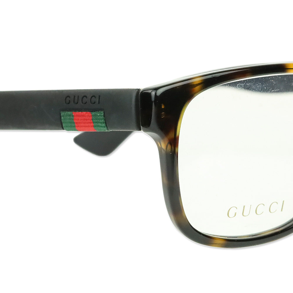 Gucci GG0011O Tortoiseshell Square Eyeglasses