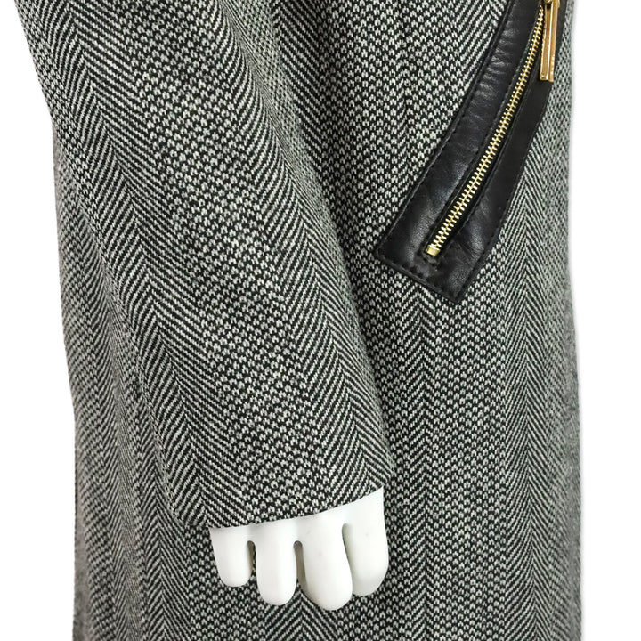 Gucci by Tom Ford A/W 2000 Herringbone Tweed Cashmere/Wool Coat