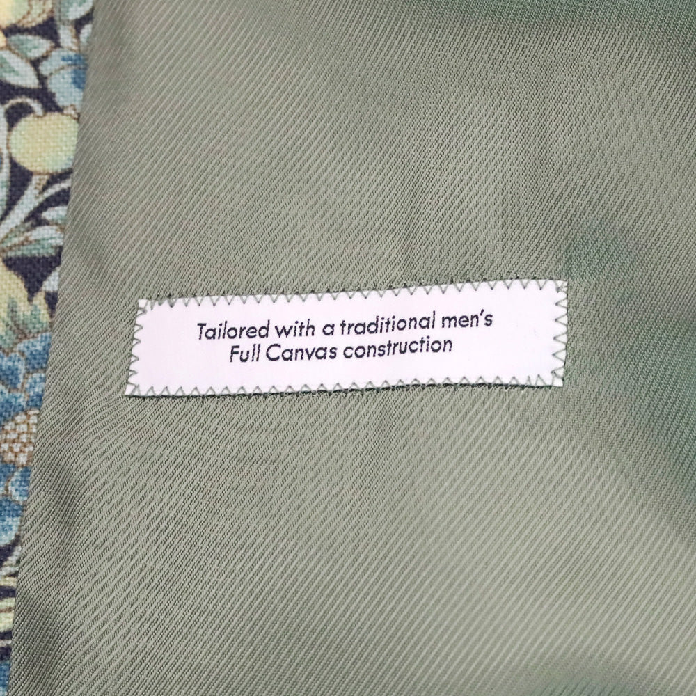 Gucci x Liberty London Green Floral-Print Wool and Mohair-Blend Blazer