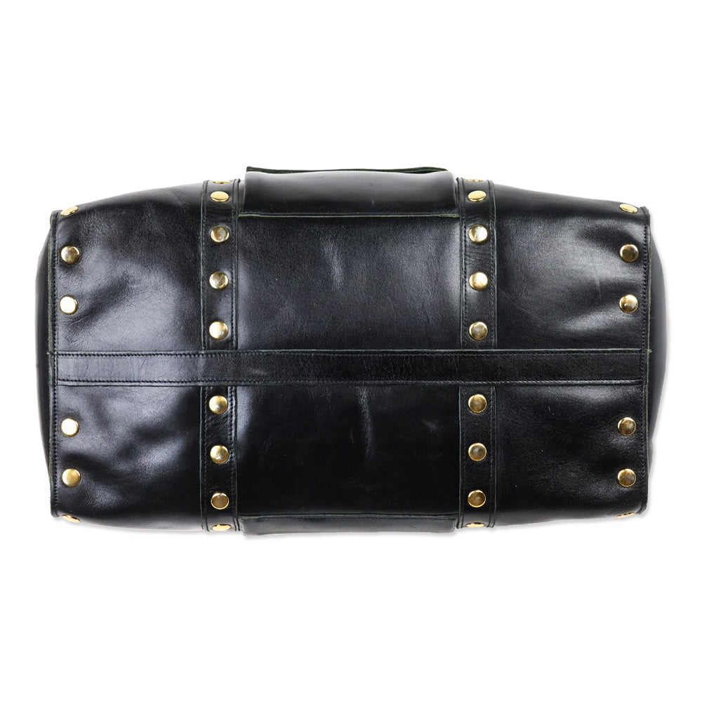 Hammitt Black Leather Suzy Diaper Bag