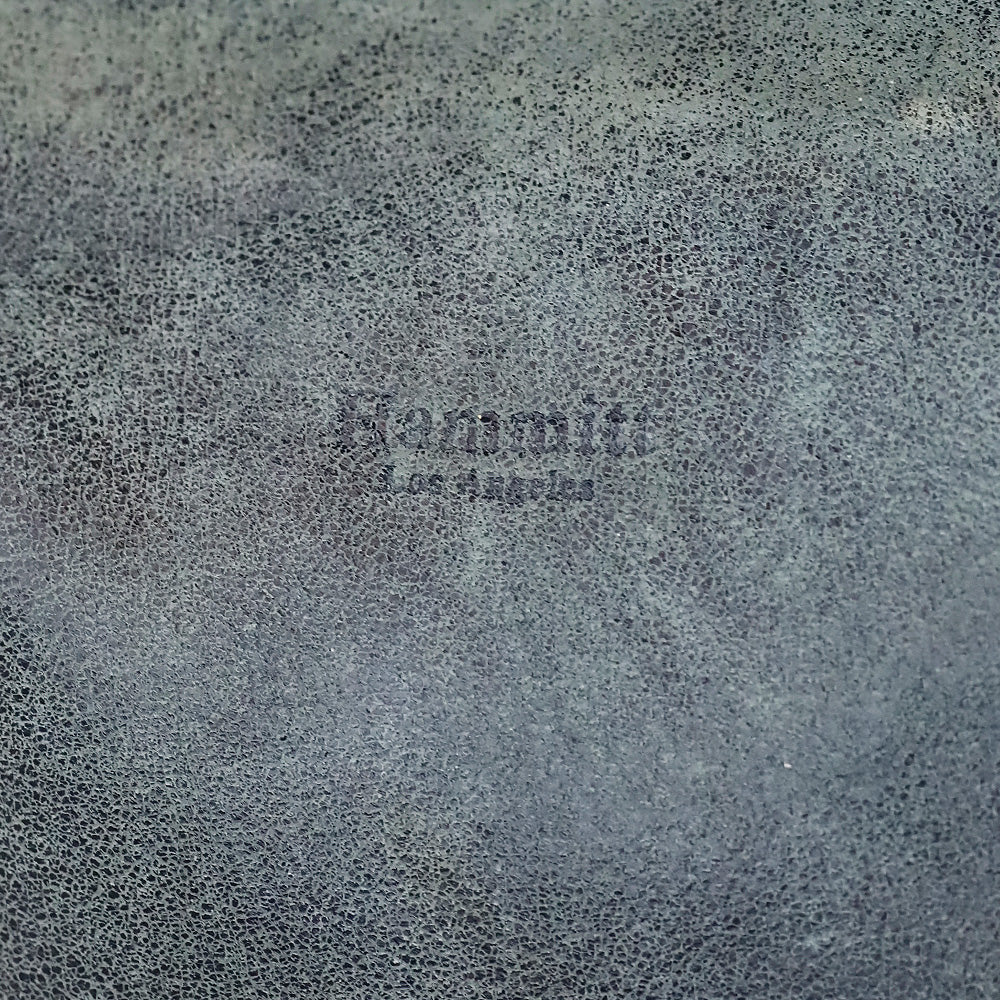 Hammitt Blue Nubuck Silver Studded Crossbody Hobo Bag