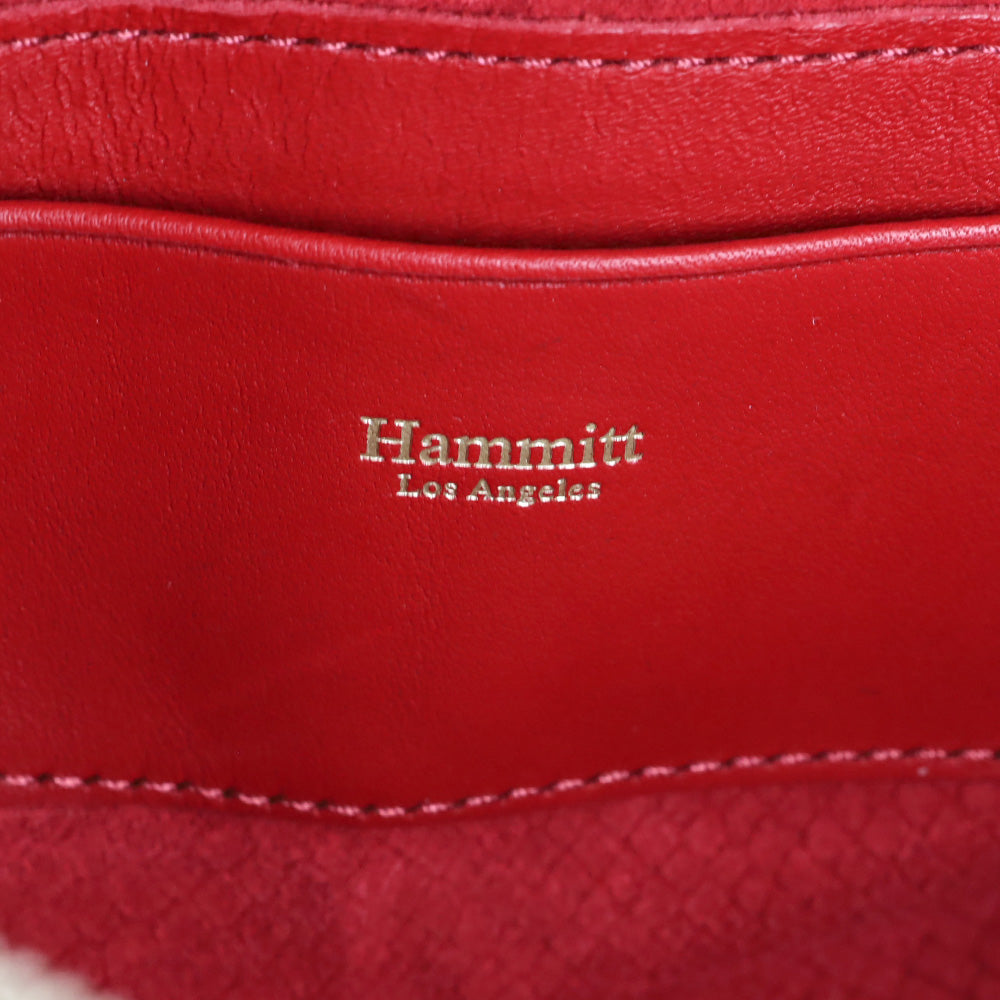 Hammitt Pewter/Black/Gold Leather Jared Tote Bag