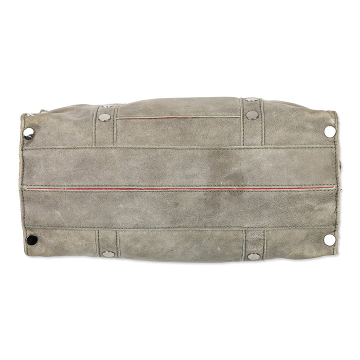 Hammitt Pewter/Brushed Silver Satchel Crossbody