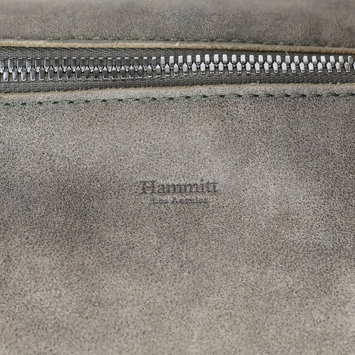 Hammitt Pewter/Brushed Silver Satchel Crossbody