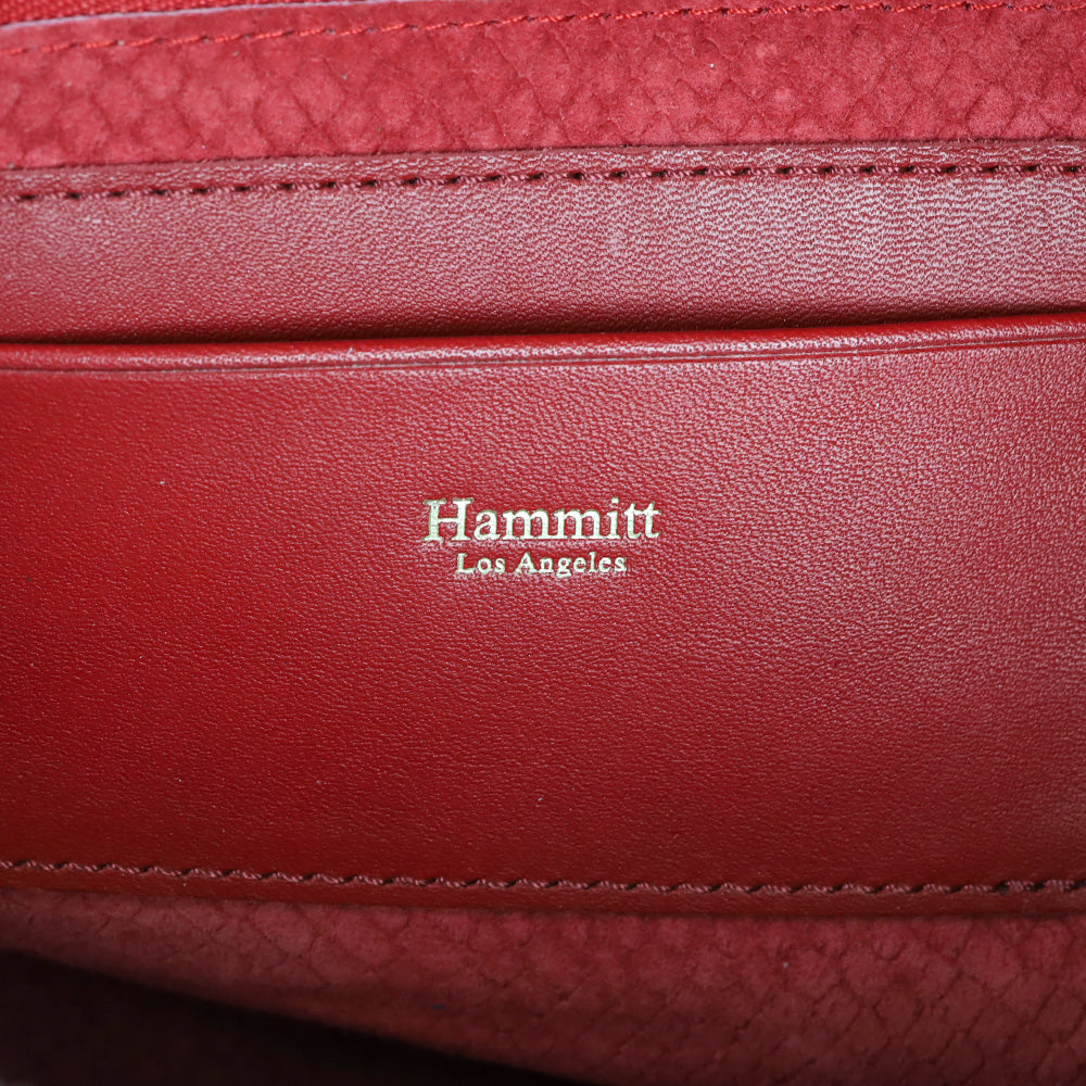 Hammitt Pewter/Brushed Silver Satchel Crossbody