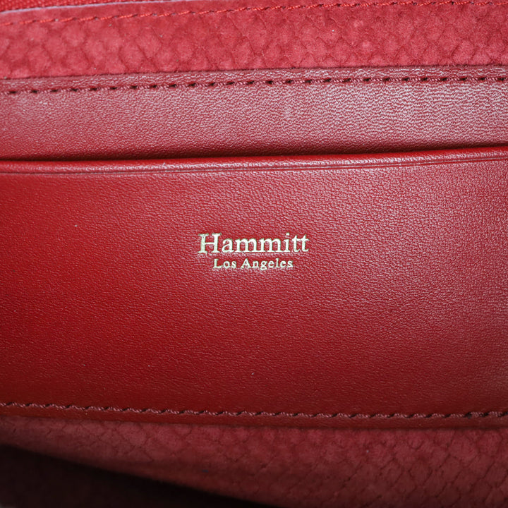 Hammitt Pewter/Brushed Silver Satchel Crossbody