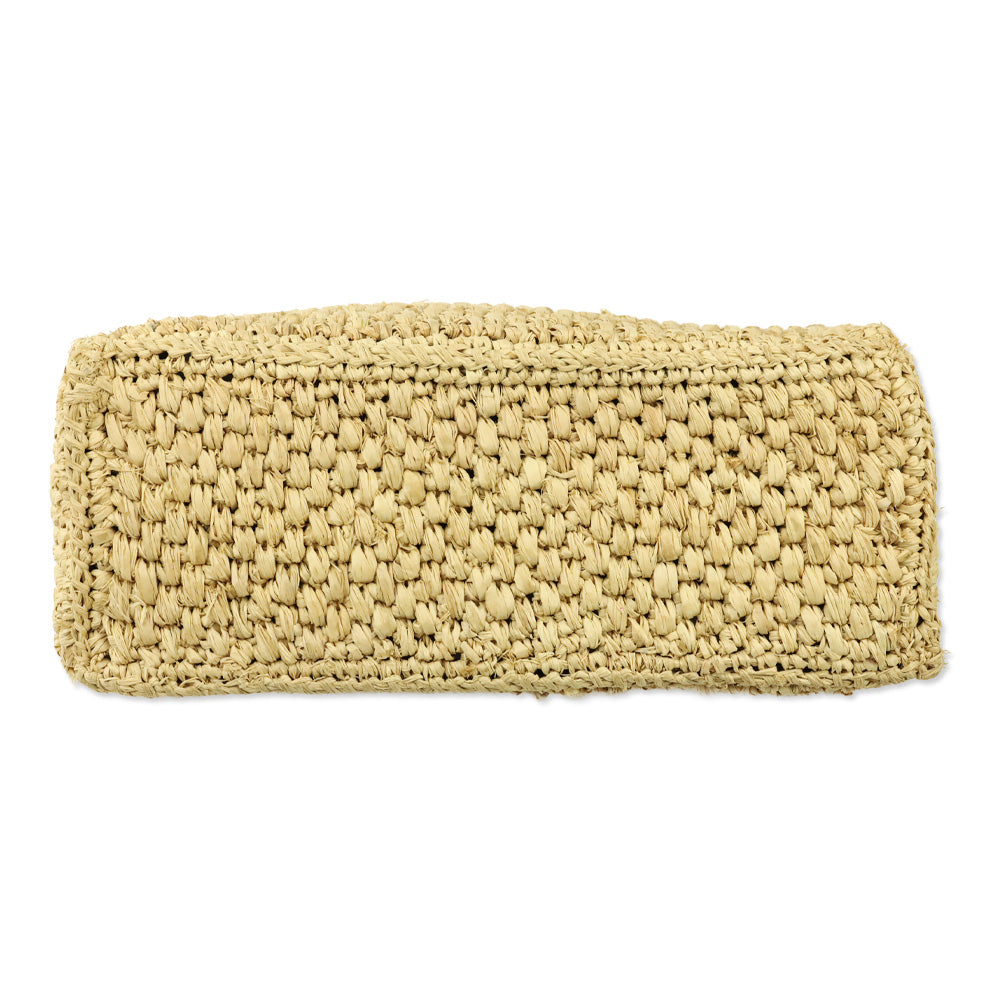 Hat Attack New York Mini Lulu Raffia Tote Bag