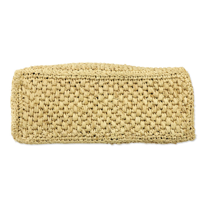 Hat Attack New York Mini Lulu Raffia Tote Bag