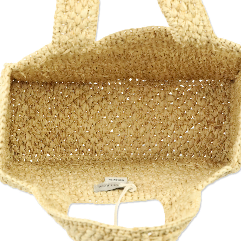 Hat Attack New York Mini Lulu Raffia Tote Bag
