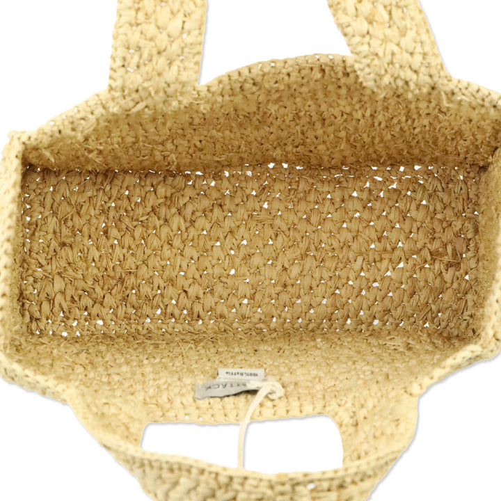 Hat Attack New York Mini Lulu Raffia Tote Bag