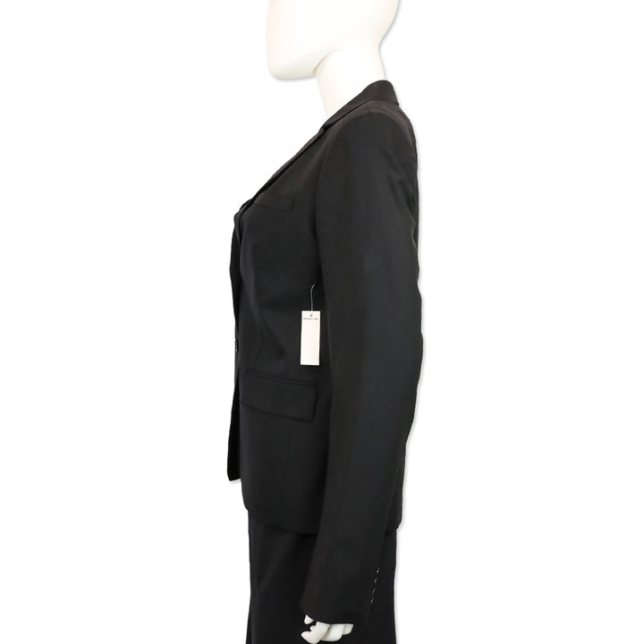Helmut Lang Black Wool Blazer
