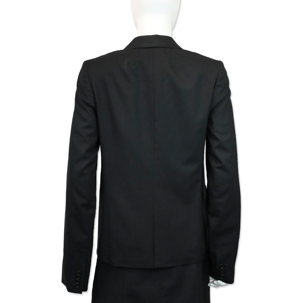 Helmut Lang Black Wool Blazer