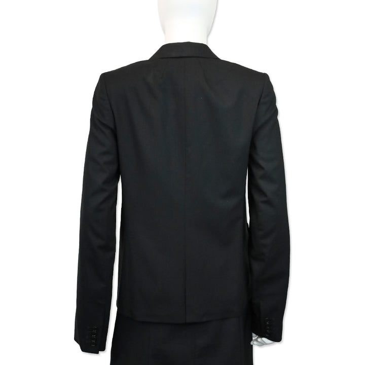Helmut Lang Black Wool Blazer